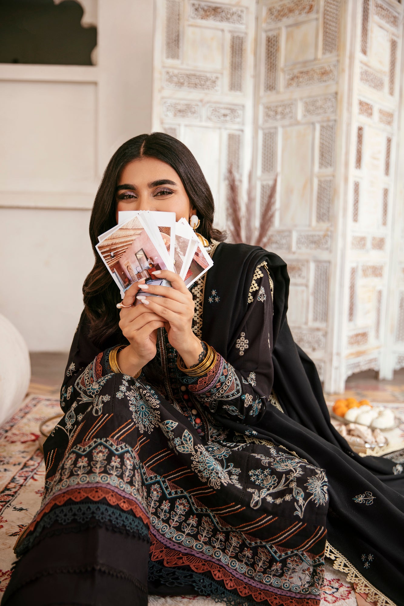 3PC Embroidered Khaddar FLK -2A