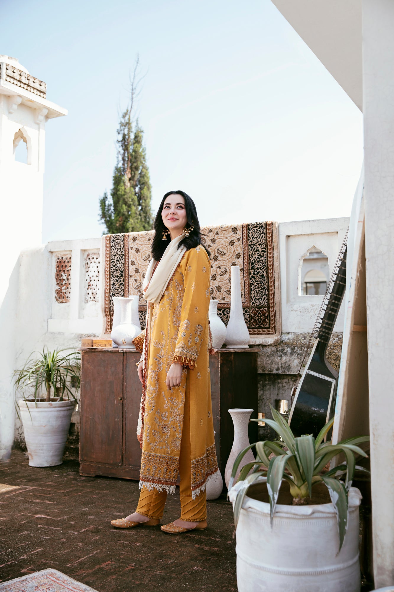 3PC Embroidered Khaddar FLK -2B