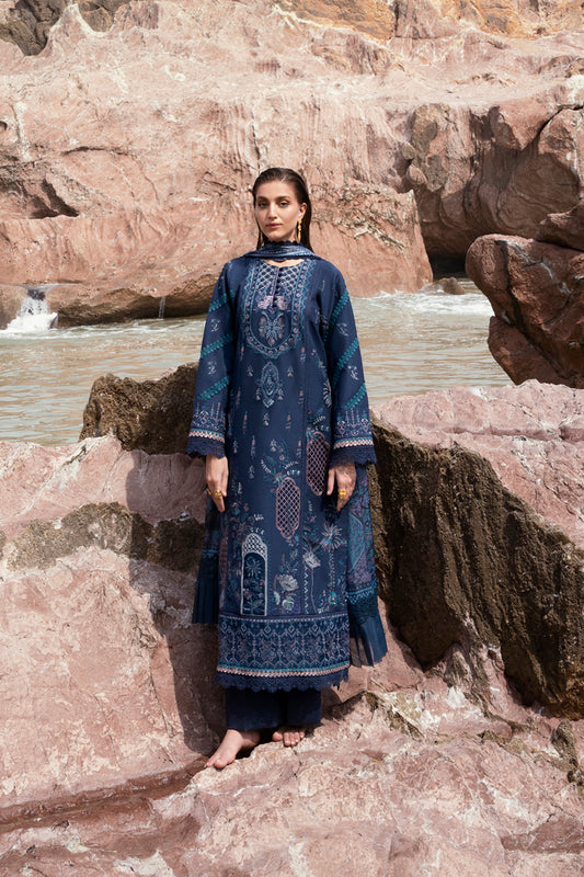 3PC Embroidery Lawn FEE - 2B