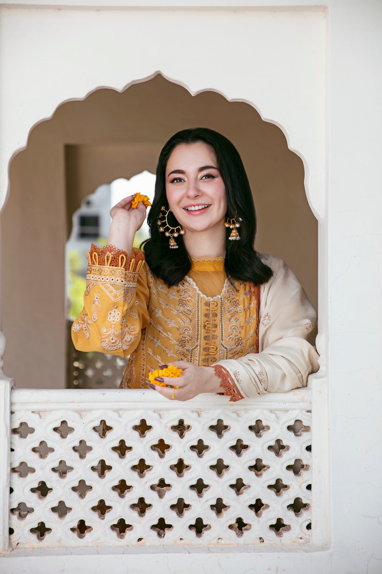 3PC Embroidered Khaddar FLK -2B